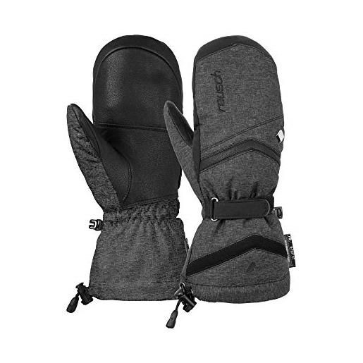 Reusch naria r-tex xt - guanti da uomo, nero (black/black melange), 8.5