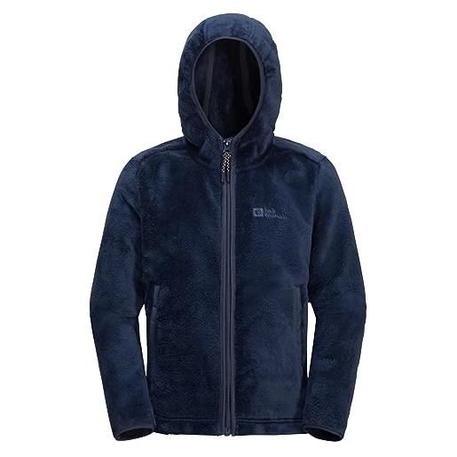 Jack Wolfskin nepali jacket g giacca di pile, night blue, 116 bambina