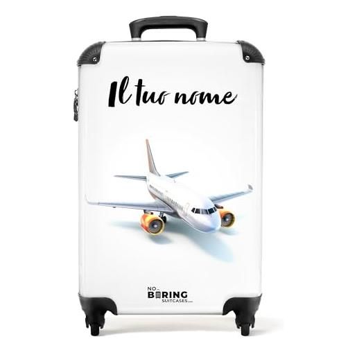 NoBoringSuitcases.com valigetta fotografica - set completo - amazon - vliegtuig - witte achtergrond