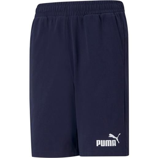 Puma essentials jersey shorts blu