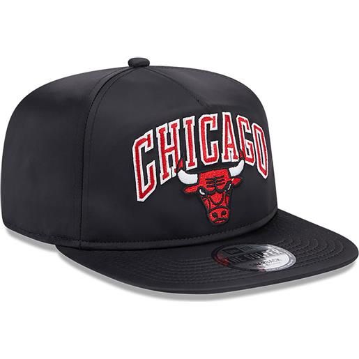 New era cappellino golfer chicago bulls nba retro nero