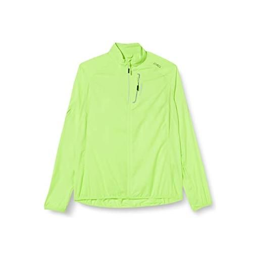 CMP giacca ultraleggera antivento e idrorepellente, donna, yellow fluo, 44