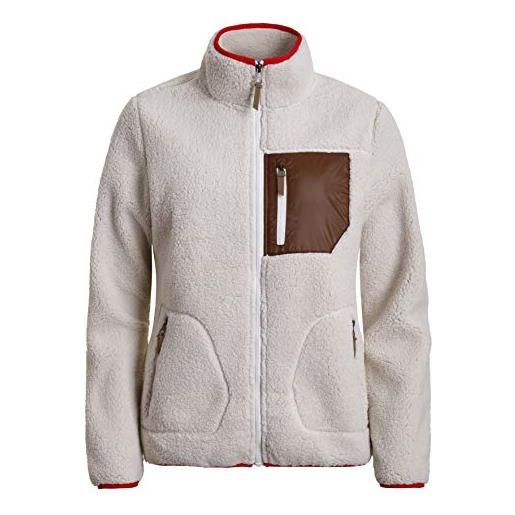 Icepeak ep andalusia, midlayer donna, natural white, l