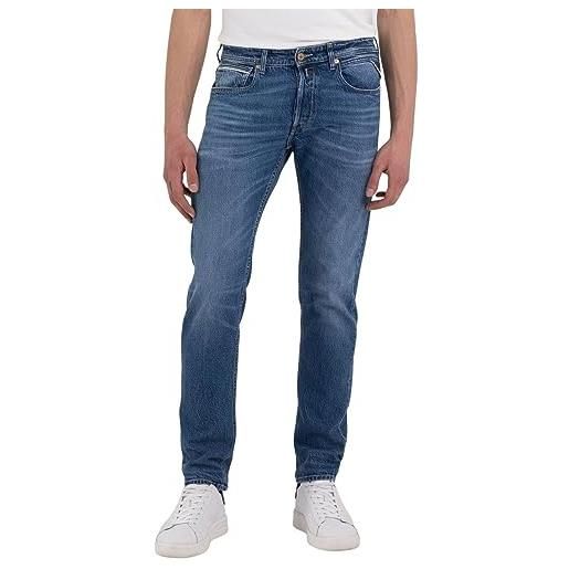 REPLAY ma972p original jeans, medium blue 009, 36w / 32l uomo