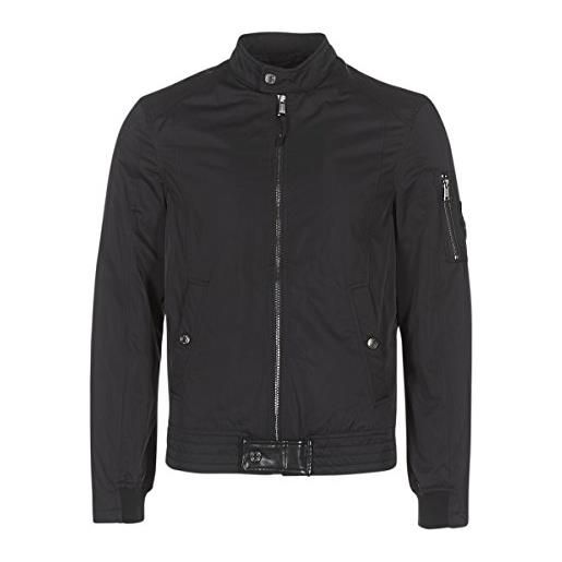 Guess military aviator giacca sportiva, nero (jet black), medium (taglia produttore: m) uomo