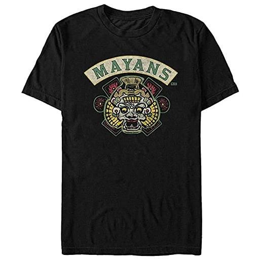 edit mayans mc vintage ancient symbol mens graphic t shirt funny vintage gift for men camicie e t-shirt(small)