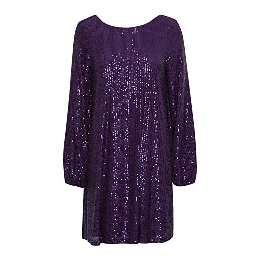 Ichi - ihfauci dr3 - dress - 20117727, violet indigo (193750), m