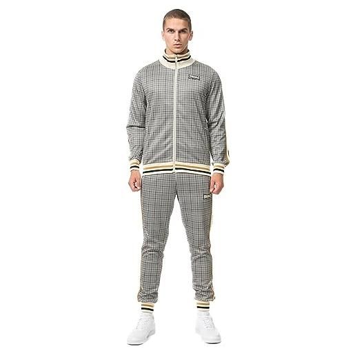 Lonsdale athboy track suit, sabbia/marrone, s uomo