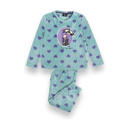 Gorjuss santoro pigiama bambina invernale 100% coral fleece art. 60845 (14 anni)