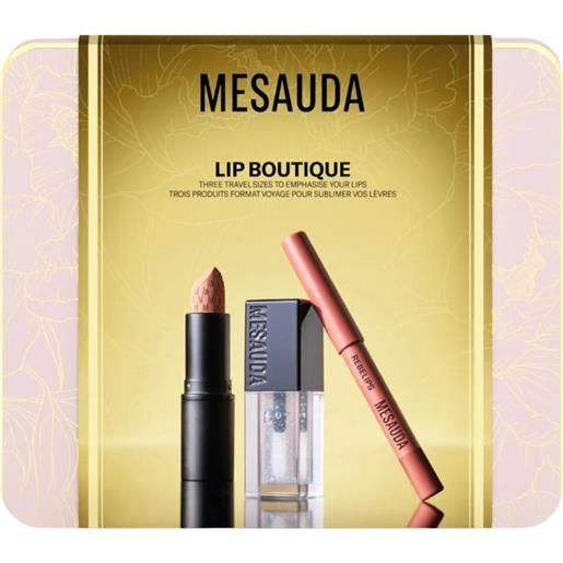 Mesauda kit labbra lip boutique travel size