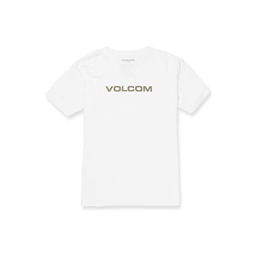 Volcom men's euro white short sleeve t shirt m