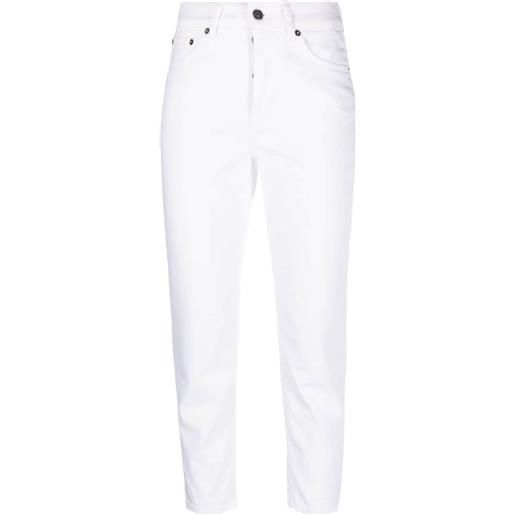 DONDUP jeans crop - bianco