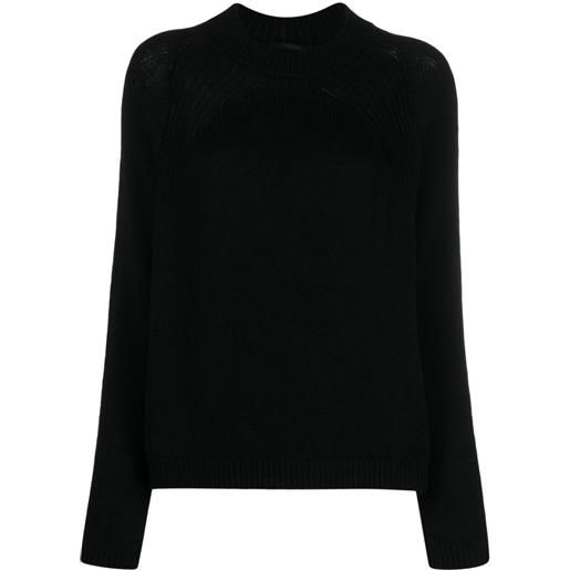 Transit maglione girocollo - nero
