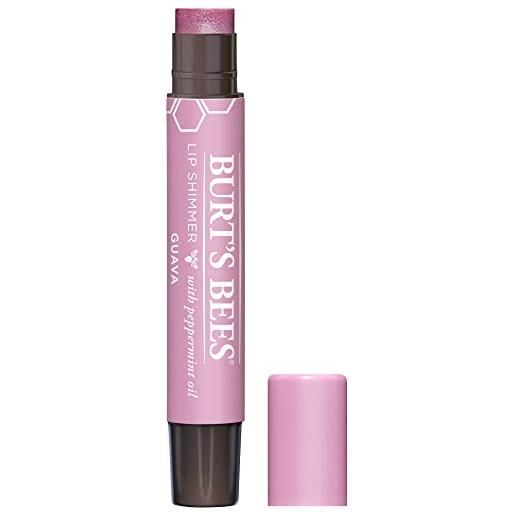 Burt's Bees 100% naturale idratante lip shimmer, guava - 1 tubo