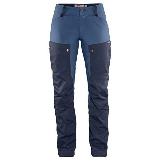 Fjallraven f89898-555-520 keb trousers w reg dark navy-uncle blue 36