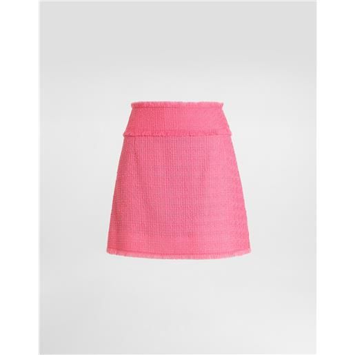 Dolce & Gabbana minigonna in tweed rachel