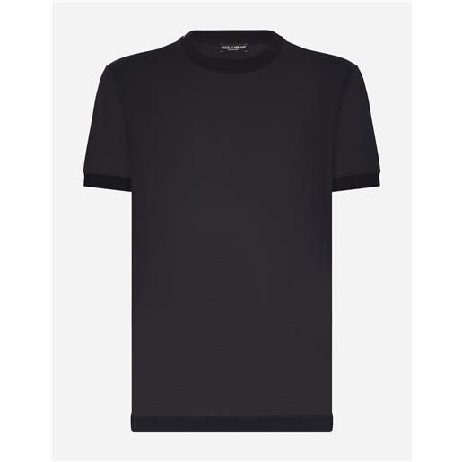Dolce & Gabbana t-shirt manica corta in seta