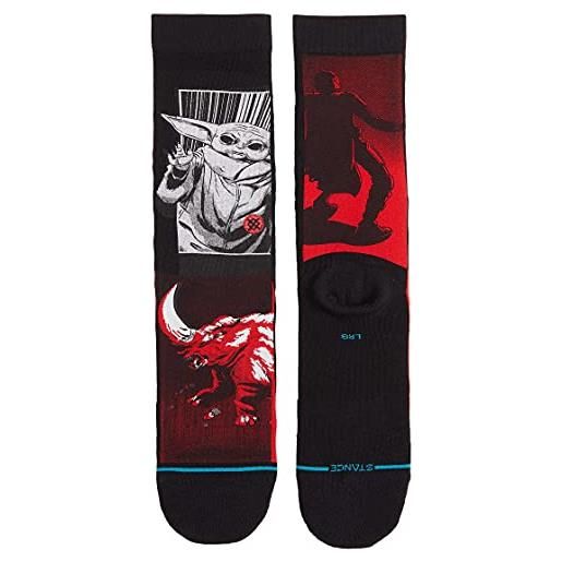 Stance manga mudhorn crew socks (black, m)