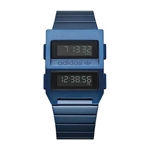adidas orologio digitale uomo con cinturino in acciaio inox z20-605-00