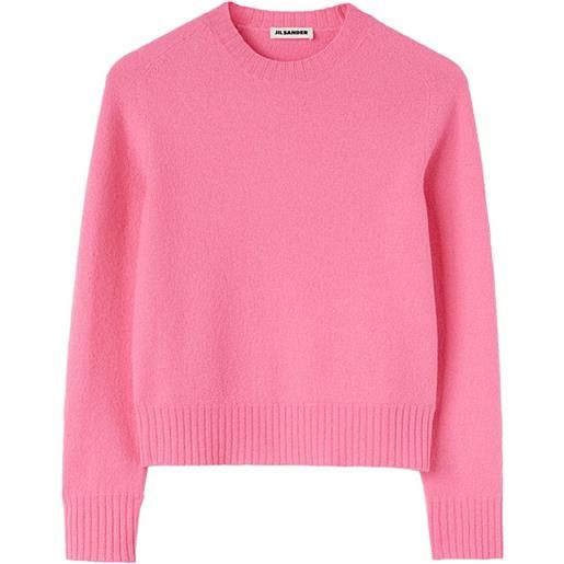 Jil Sander maglione girocollo - rosa