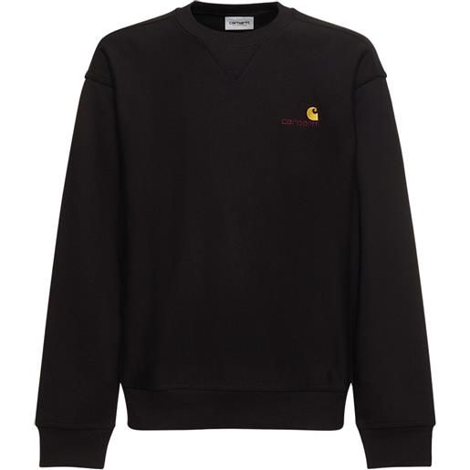 CARHARTT WIP felpa girocollo american script