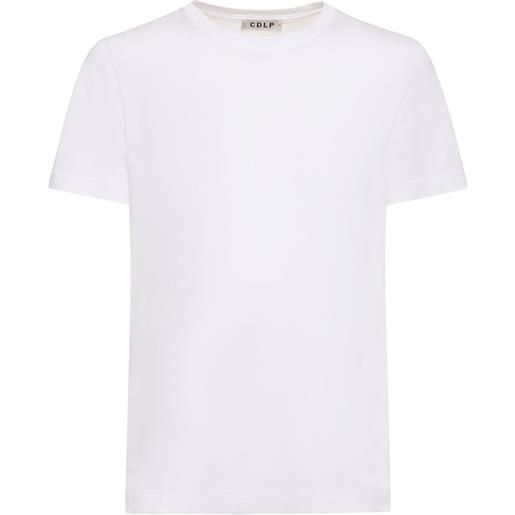 CDLP t-shirt in cotone e lyocell