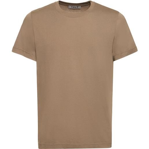CDLP set di 3 t-shirt in lyocell e cotone