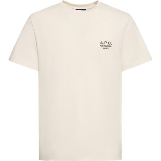 A.P.C. t-shirt in jersey di cotone organico