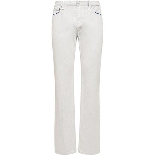 MAISON MARGIELA jeans in denim di cotone dipinto