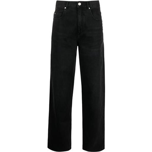 ISABEL MARANT jeans joanny a vita alta - nero