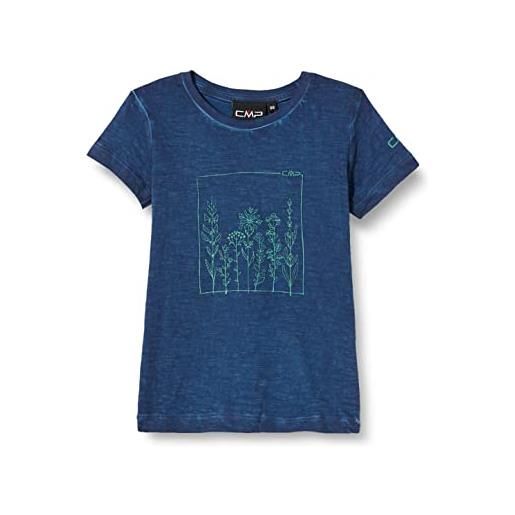 CMP - t-shirt in jersey da bambini, blue, 116