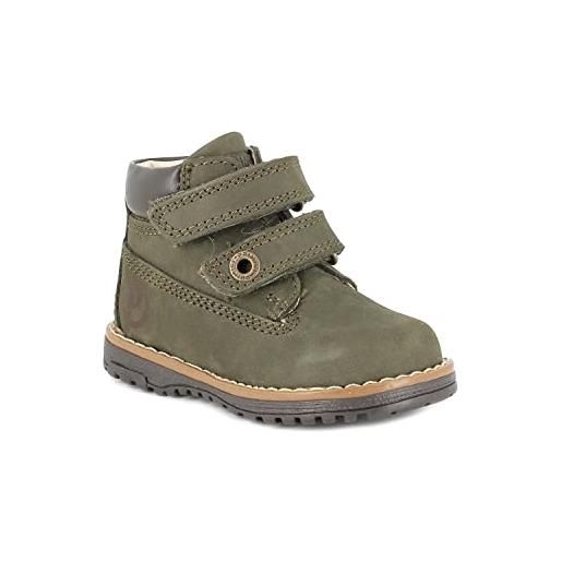 Primigi play casual pca 29101, stivali unisex-bambini, green, 24 eu