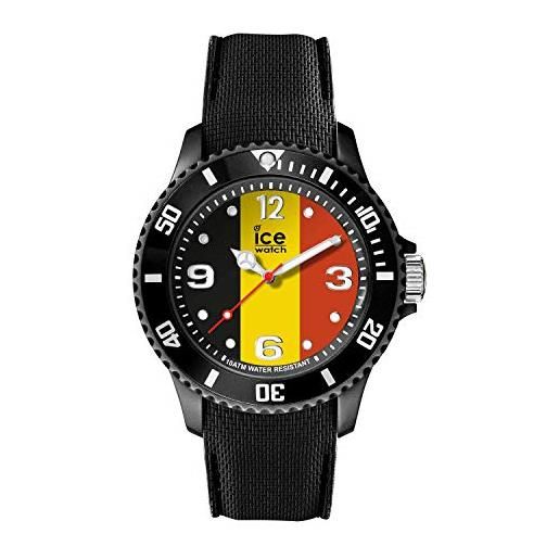 Ice-watch - ice world belgium - orologio nero da uomocon cinturino in silicone - 015733 (medium)
