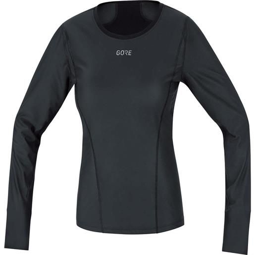 Gore® Wear windstopper thermo base layer nero 2xs donna