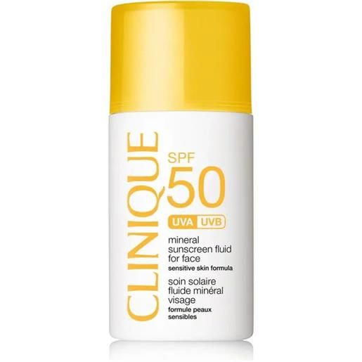 Clinique mineral sunscreen fluid fluido for face spf50 30ml