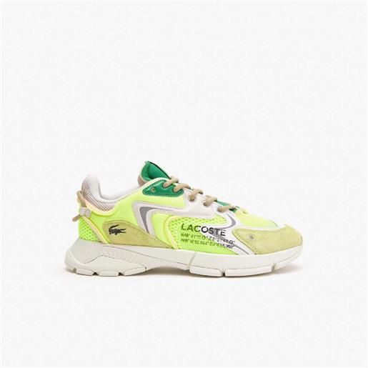 Lacoste sneakers l003 neo yellow/off white