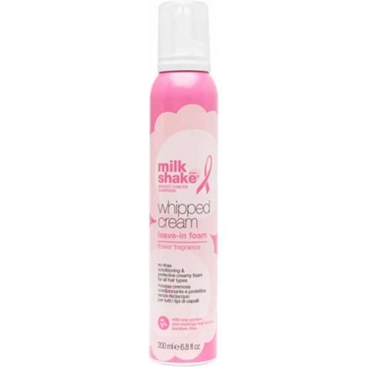 milk_shake whipped cream leave-in foam flower fragrance 200ml breast cancer campaign