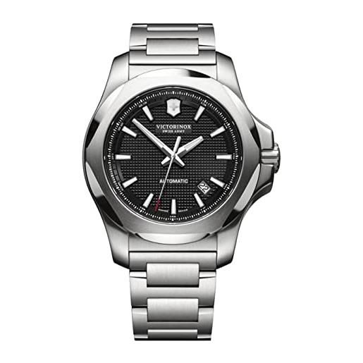 Victorinox inox v241837, orologio da uomo analogico automatico con cinturino in acciaio inossidabile, bracciale
