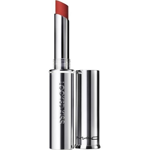 MAC locked kiss 24hr lipstick - rossetto matte - extra chili