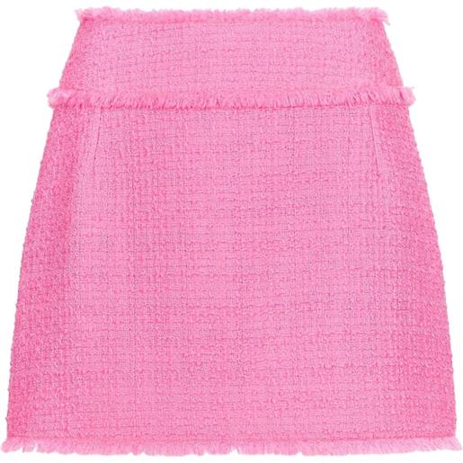 Dolce & Gabbana minigonna a vita alta - rosa