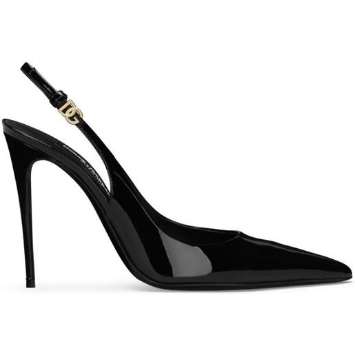 Dolce & Gabbana pumps con cinturino posteriore - nero