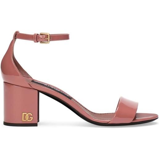 Dolce & Gabbana sandali dg - rosa
