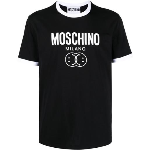Moschino t-shirt con stampa - nero