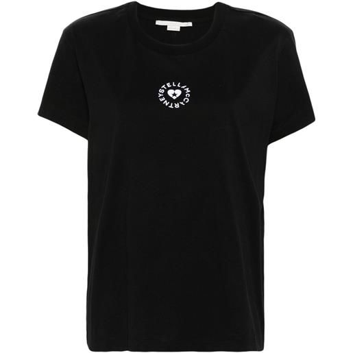 Stella McCartney t-shirt lovestruck logo - nero