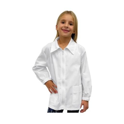 Ristosubito blusa pinocchio 65% poliestere 35% cotone bianco disponibile in diverse taglie modello 000600