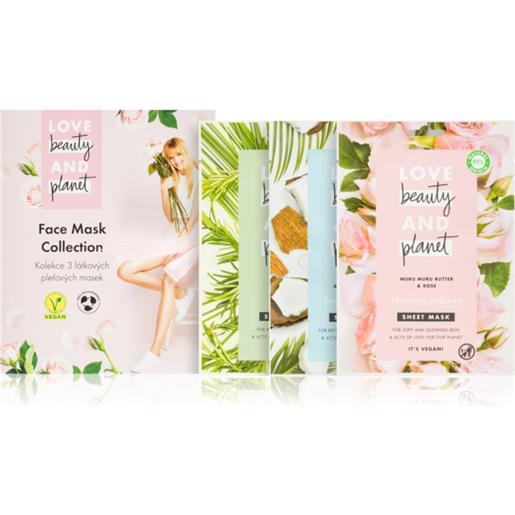 Love Beauty & Planet face mask collection