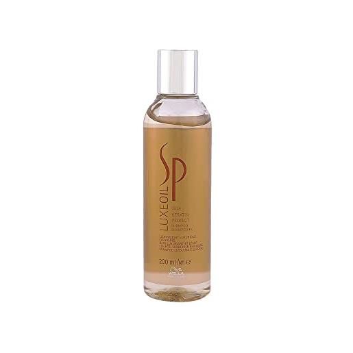 Wella system professional - shampoo luxe oil keratine protect - linea sp luxe oil collection - 200ml