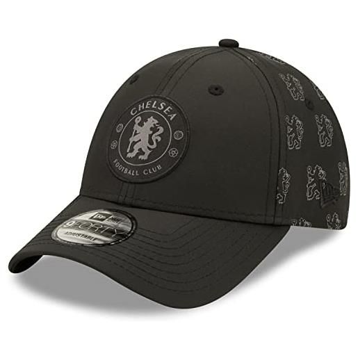 New Era cappellino 9forty chelsea fc lion crest. Era berretto baseball curved brim cap taglia unica - nero