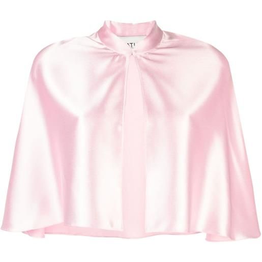 Atu Body Couture mantella con colletto rialzato - rosa