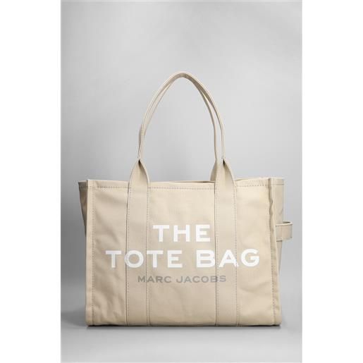 Marc Jacobs tote the traveler in cotone beige
